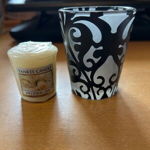 Wedding Day Yankee Candle with Jar